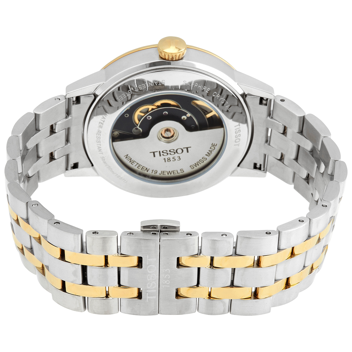tissot classic dream automatic silver dial two tone men's watch t129.407.22.031.01 tissot classic dream automatic silver dial two tone men's watch t129.407.22.031.01