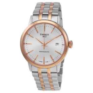 tissot classic dream swissmatic silver dial men's watch t129.407.22.031.00