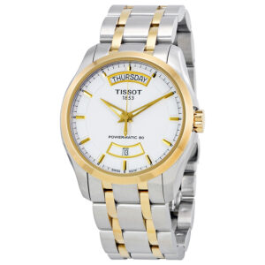 tissot couturier powermatic 80 day date automatic men's watch t035.407.22.011.01