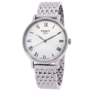 tissot everytime quartz silver dial ladies watch t1432101103300