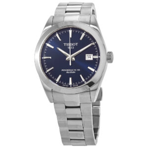 tissot gentleman powermatic 80 automatic blue dial men's watch t127.407.11.041.00