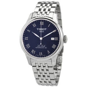 tissot le locle automatic blue dial men's watch t006.407.11.043.00