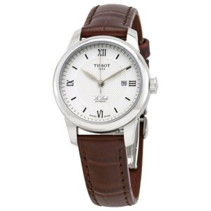 tissot le locle automatic silver dial ladies watch t006.207.16.038.00