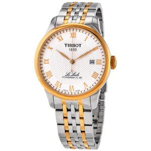 tissot le locle automatic silver dial men's watch t006.407.22.033.01