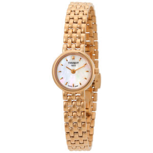 tissot lovely mother of pearl dial ladies watch t058.009.33.111.00