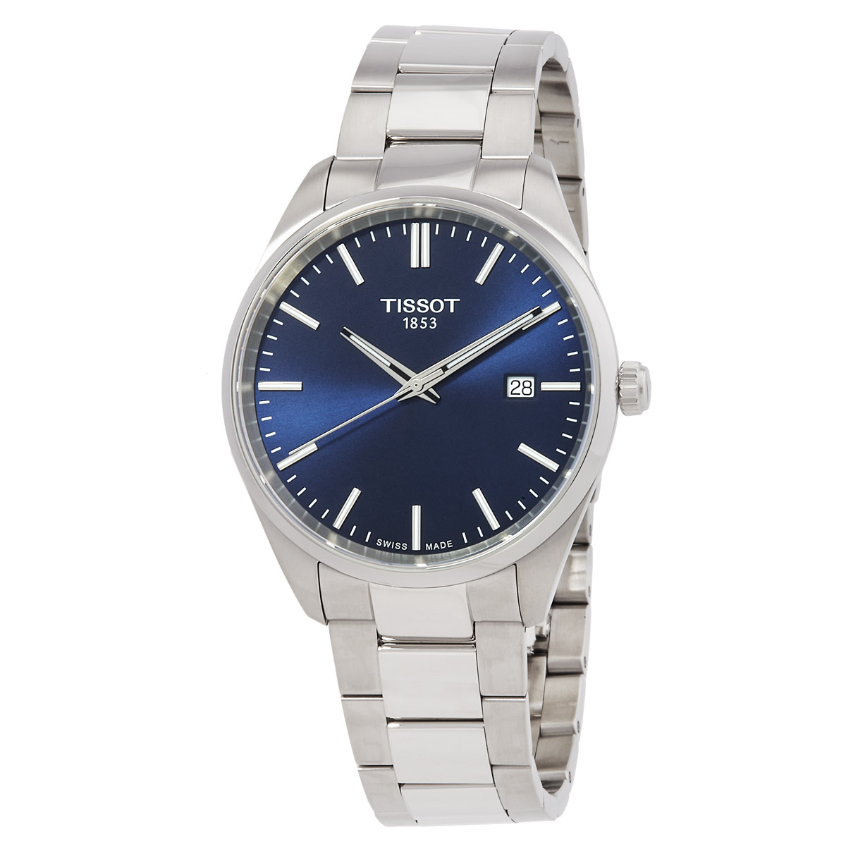 tissot pr 100 quartz blue dial men's watch t1504101104100 tissot pr 100 quartz blue dial men's watch t1504101104100