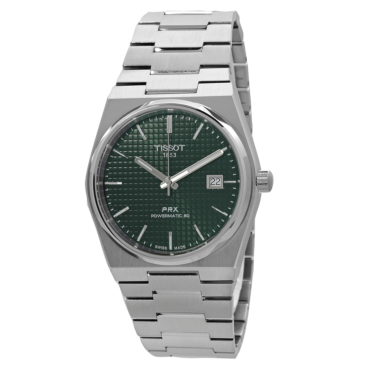 tissot prx powermatic 80 automatic green dial men's watch t137.407.11.091.00 tissot prx powermatic 80 automatic green dial men's watch t137.407.11.091.00