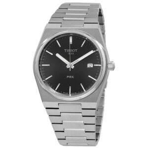 tissot prx 40 quartz black dial men's watch t137.410.11.051.00