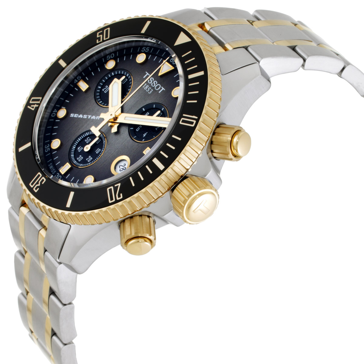 tissot seastar 100 chronograph quartz men's watch t1202172206100 tissot seastar 100 chronograph quartz men's watch t1202172206100