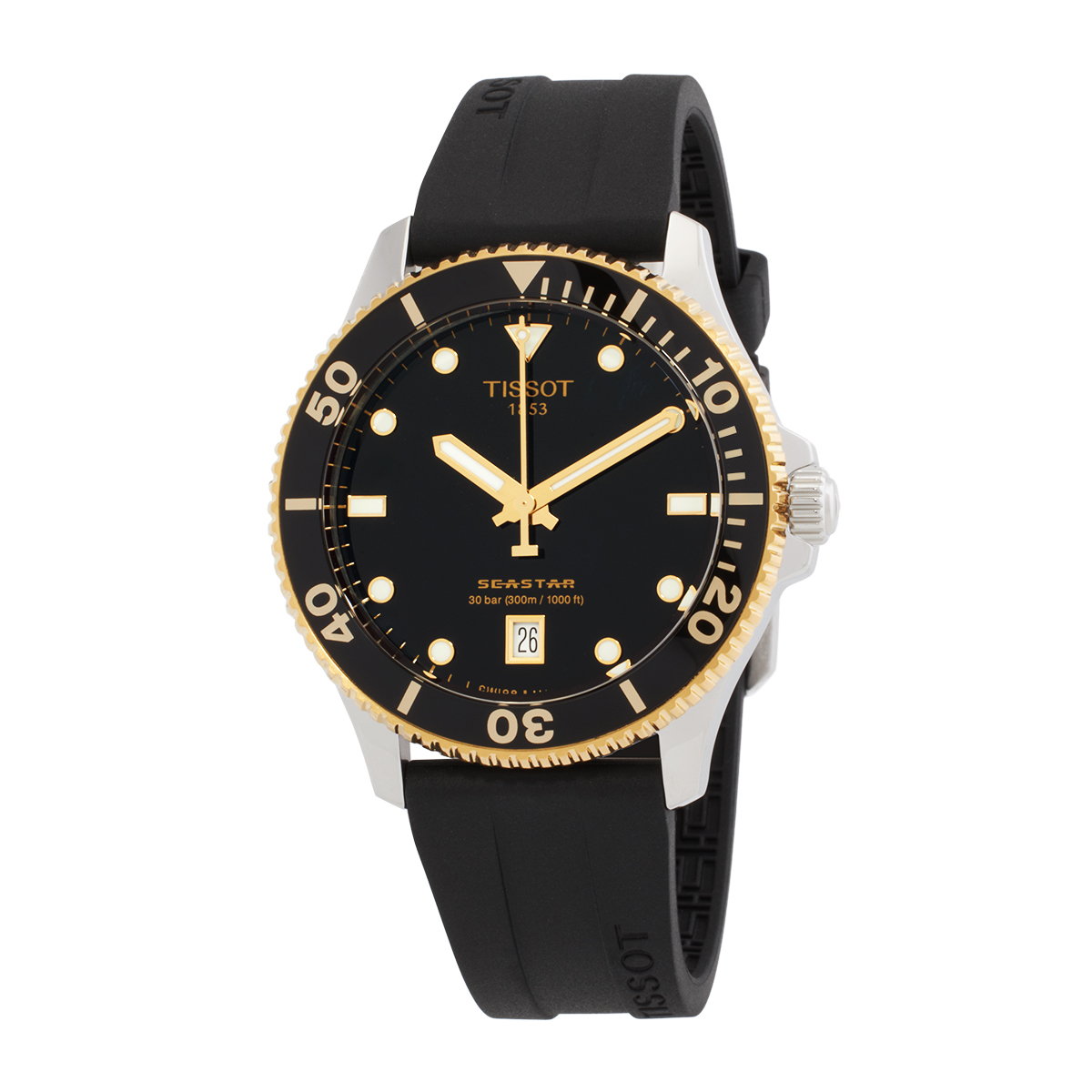 tissot seastar 1000 quartz black dial men's watch t120.410.27.051.00 tissot seastar 1000 quartz black dial men's watch t120.410.27.051.00