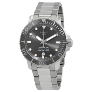 tissot seastar automatic grey dial men's watch t120.407.11.081.01