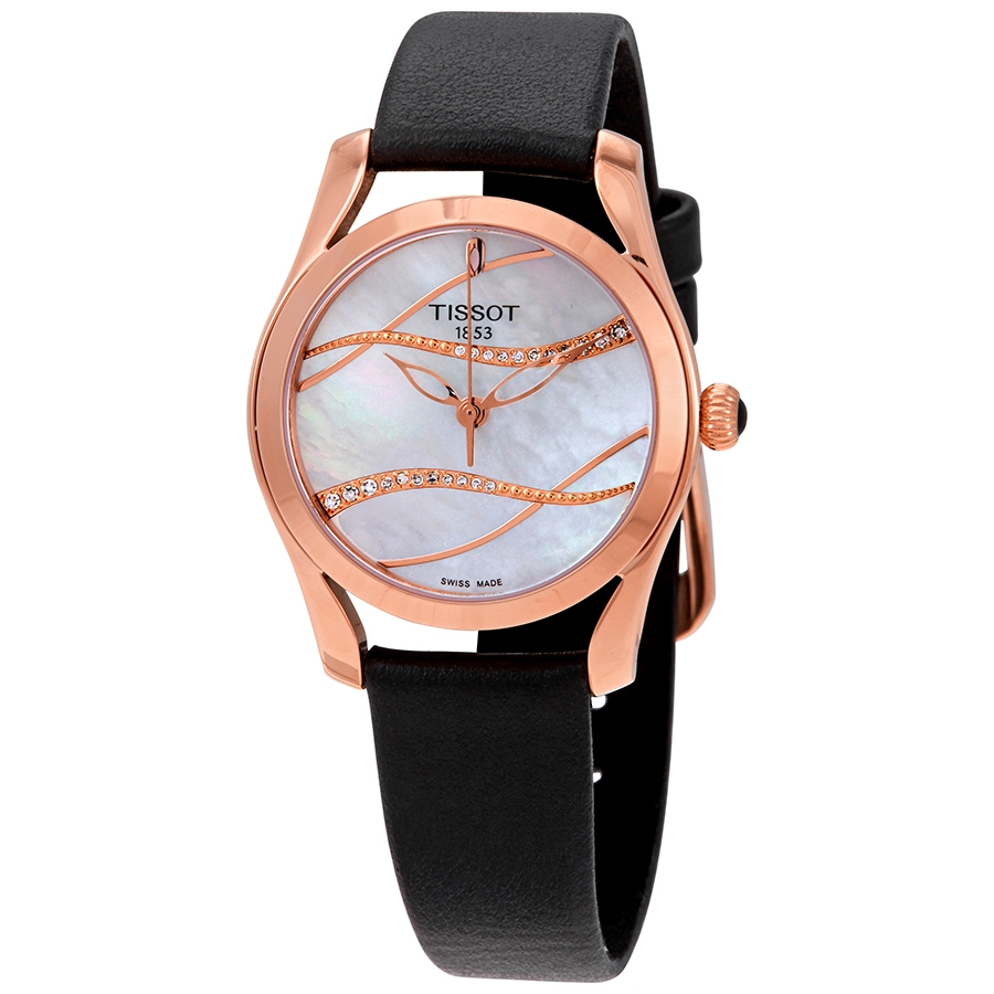 tissot t wave white mother of pearl diamond dial ladies watch t112.210.36.111.00 tissot t wave white mother of pearl diamond dial ladies watch t112.210.36.111.00