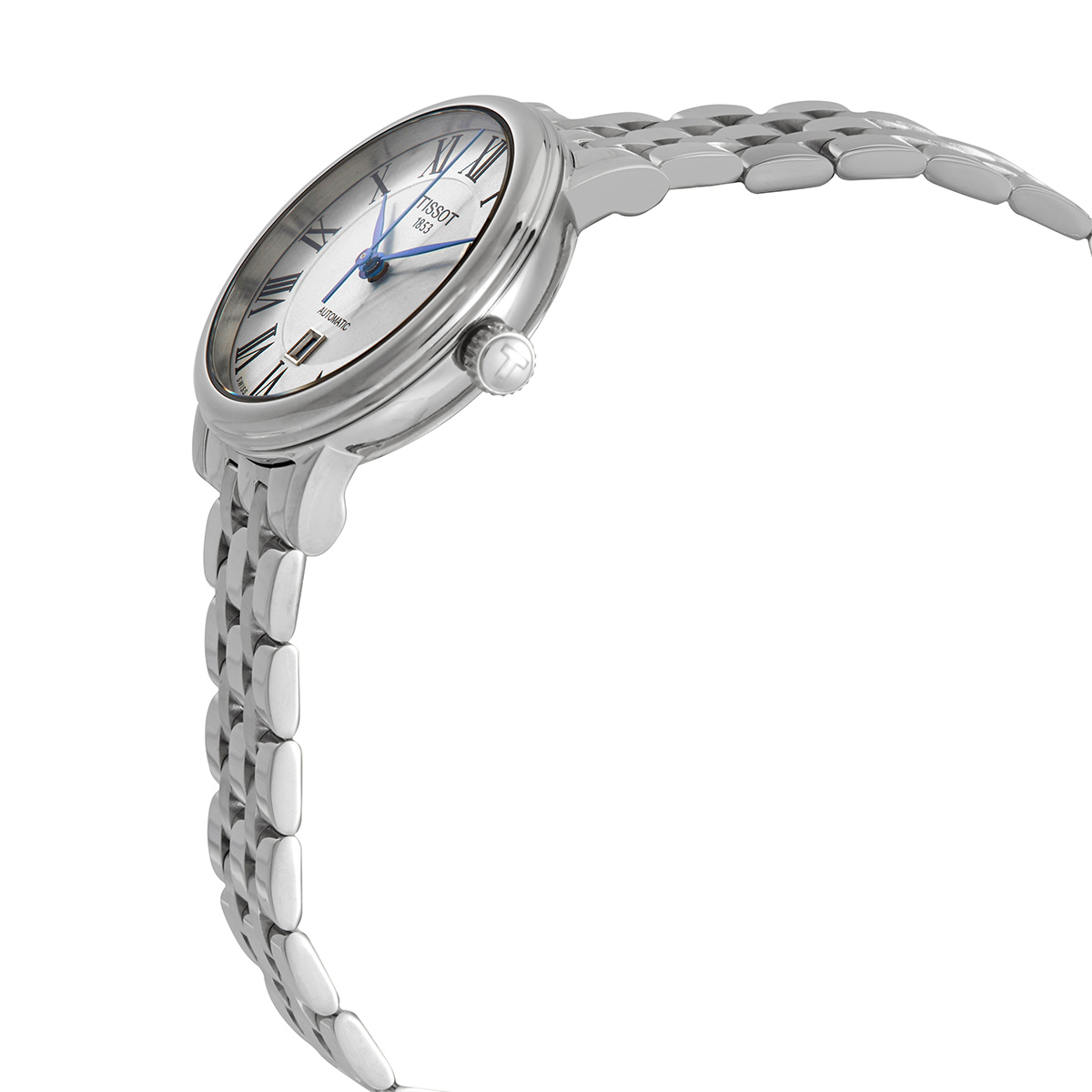 tissot t classic automatic silver dial ladies watch t122.207.11.033.00 tissot t classic automatic silver dial ladies watch t122.207.11.033.00