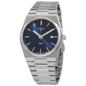 tissot prx quartz blue dial men's watch t137.410.11.041.00
