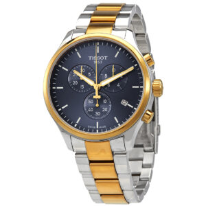 tissot t sport chronograph quartz blue dial men's watch t116.617.22.041.00