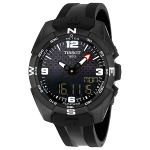 tissot t touch expert solar black dial men's watch t0914204705701