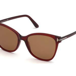 tom ford ani brown cat eye ladies sunglasses ft0844 68e 58