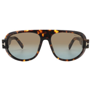 tom ford blake brown gradient pilot men's sunglasses ft1102 52f 59