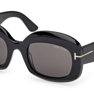 tom ford carmen 02 smoke irregular ladies sunglasses ft1219 01a 53