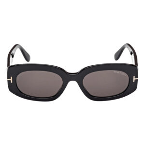 tom ford cielle smoke oval ladies sunglasses ft1187 01a 52