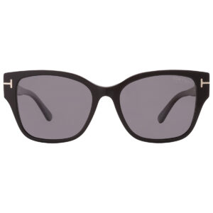 tom ford elsa polarized smoke butterfly ladies sunglasses ft1108 01d 55