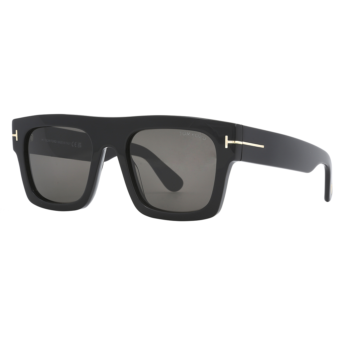 tom ford fausto smoke browline men's sunglasses ft0711 01a 53 tom ford fausto smoke browline men's sunglasses ft0711 01a 53