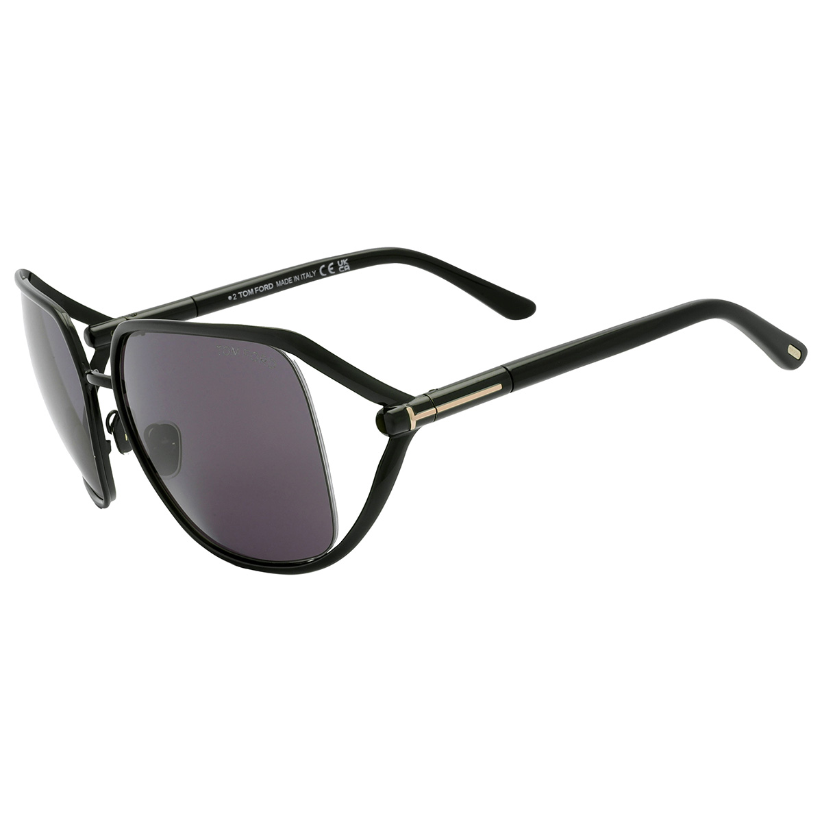 tom ford goldie smoke rectangular ladies sunglasses ft1092 01a 60 tom ford goldie smoke rectangular ladies sunglasses ft1092 01a 60