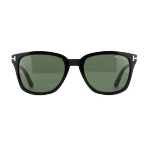 tom ford graydon green square men's sunglasses ft1213 01n 53