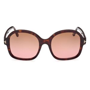tom ford hanley brown butterfly ladies sunglasses ft1034 52f 57