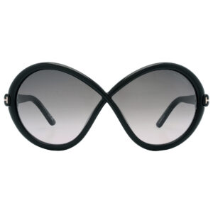tom ford jada smoke gradient butterfly ladies sunglasses ft1070 01b 68