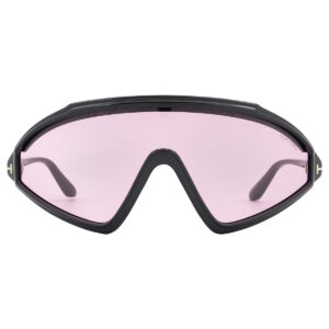 tom ford lorna violet shield ladies sunglasses ft1121 01y 00