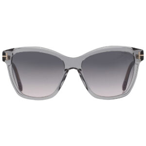 tom ford lucia smoke butterfly ladies sunglasses ft1087 20a 54