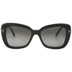 tom ford maeve smoke gradient butterfly ladies sunglasses ft1008 01b 55