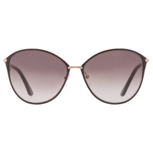 tom ford penelope brown gradient butterfly ladies sunglasses ft0320 28f 59