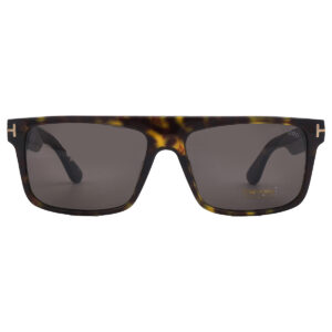 tom ford philippe smoke rectangular men's sunglasses ft0999 52a 58