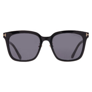 tom ford smoke square sunglasses ft1245 k 01a 56