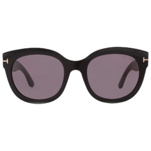 tom ford tamara smoke oval ladies sunglasses ft1114 01a 54