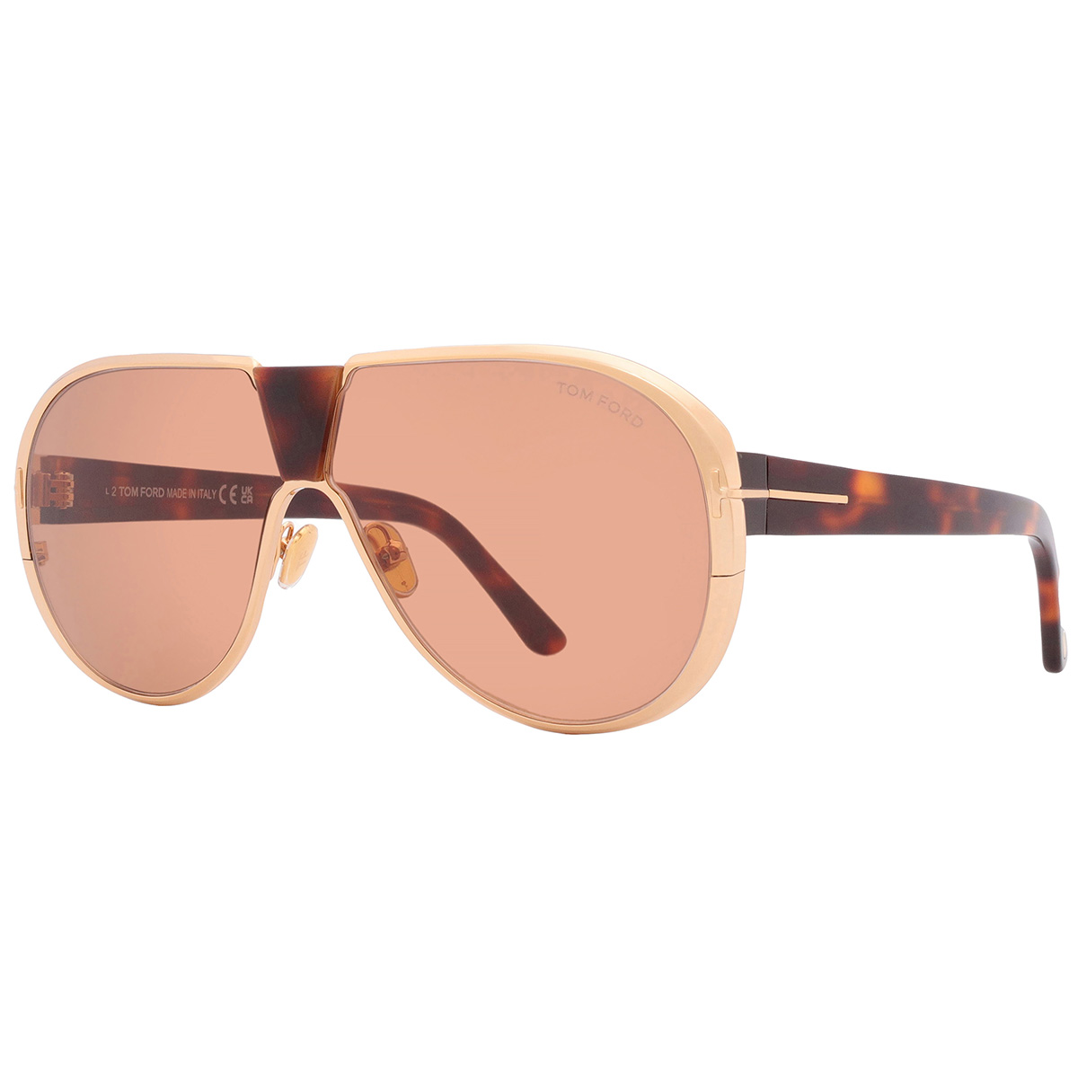 tom ford vincenzo brown pilot men's sunglasses ft1072 30e 64 tom ford vincenzo brown pilot men's sunglasses ft1072 30e 64
