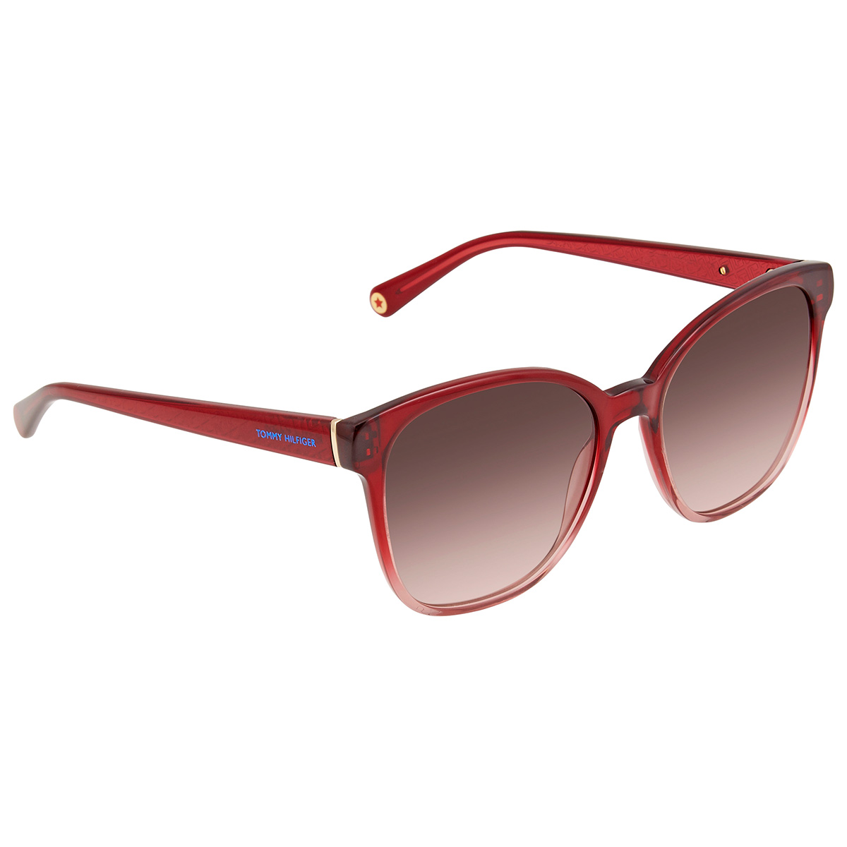 tommy hilfiger brown gradient square ladies sunglasses th1811s 0c9a 55/17 tommy hilfiger brown gradient square ladies sunglasses th1811s 0c9a 55/17