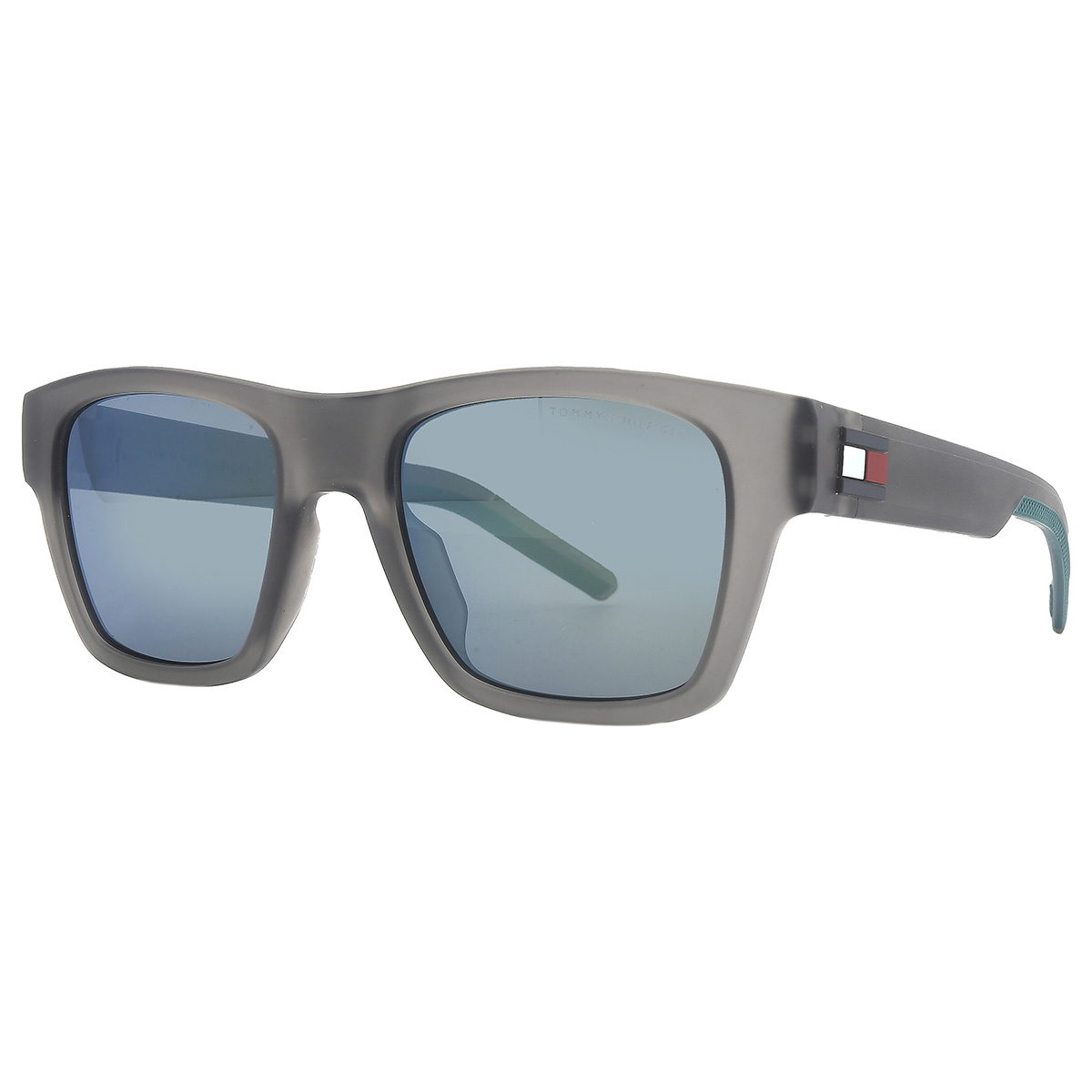 tommy hilfiger grey green square men's sunglasses th 1975/s 0fre/mt 51 tommy hilfiger grey green square men's sunglasses th 1975/s 0fre/mt 51