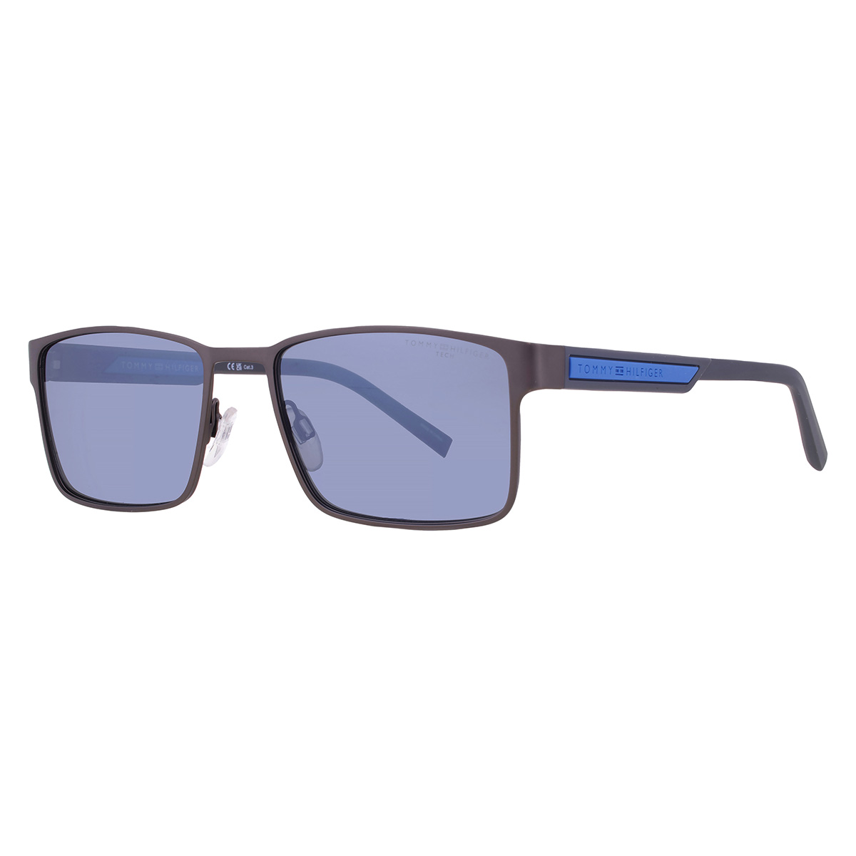 tommy hilfiger silver rectangular men's sunglasses th 2087/s 0svk/gk 57 tommy hilfiger silver rectangular men's sunglasses th 2087/s 0svk/gk 57