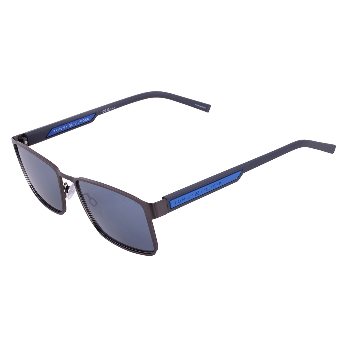 tommy hilfiger silver rectangular men's sunglasses th 2087/s 0svk/gk 57 tommy hilfiger silver rectangular men's sunglasses th 2087/s 0svk/gk 57