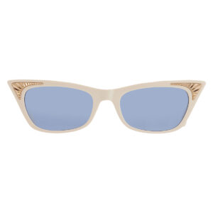 valentino garavani valentino blue cat eye ladies sunglasses vls 17 5b 51