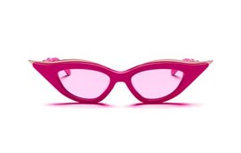 valentino garavani valentino v goldcut ii pink gradient cat eye ladies sunglasses vls 114 d 49
