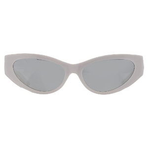 versace blue mirror silver cat eye ladies sunglasses ve4470b 54741u 56