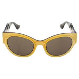 versace brown cat eye ladies sunglasses ve2234 1002/3 53