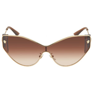 versace brown gradient cat eye ladies sunglasses ve2239 100213 47