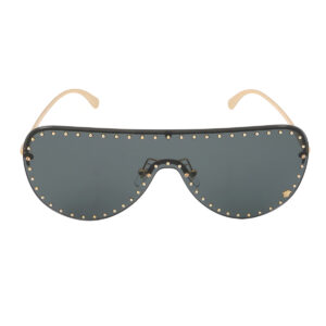 versace dark gray irregular ladies sunglasses ve2230b 100287 45
