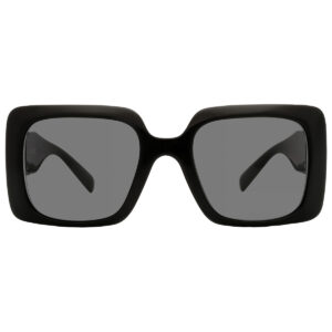 versace dark gray rectangular ladies sunglasses ve4405 gb1/87 54