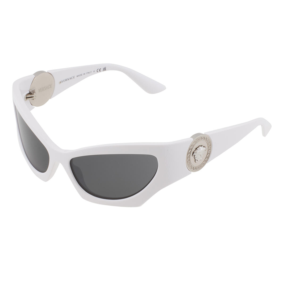 versace dark grey cat eye ladies sunglasses ve4450 314/87 60 versace dark grey cat eye ladies sunglasses ve4450 314/87 60
